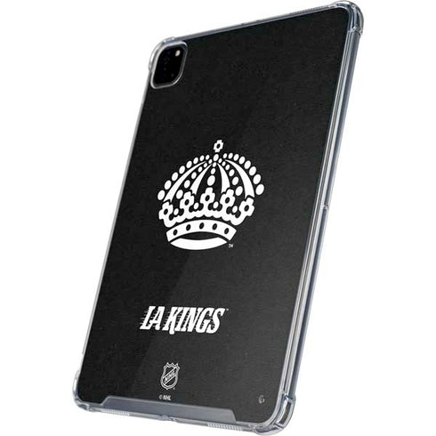 NHL Los Angeles Kings Black Background iPad Pro 12.9in (2020) Clear Case